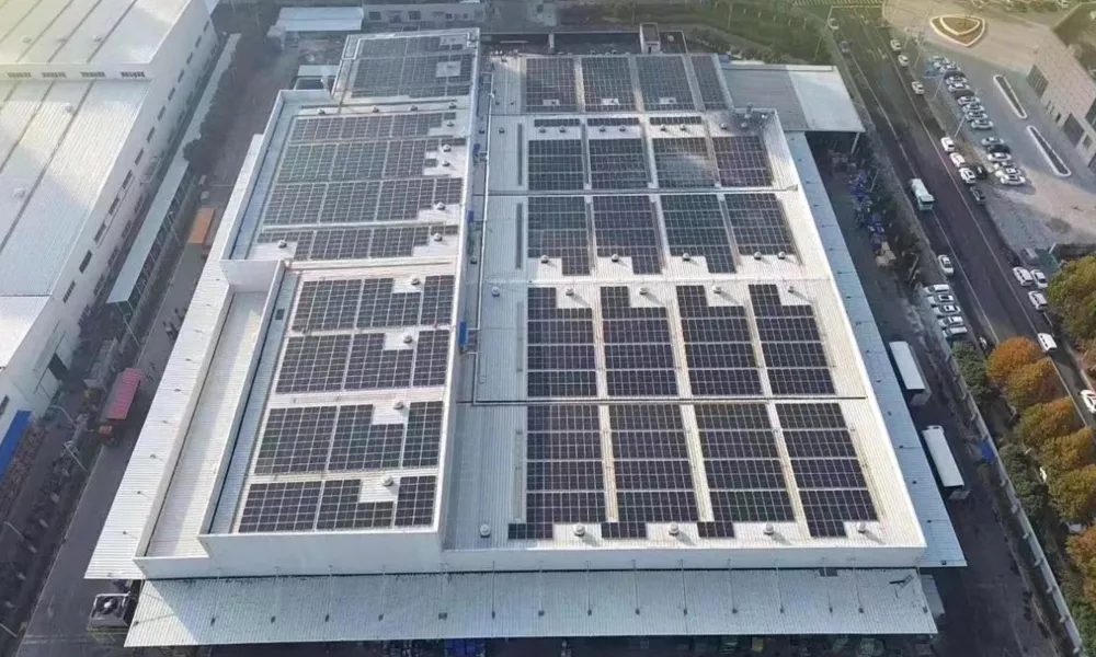 东风延锋郑州工厂1.28MW