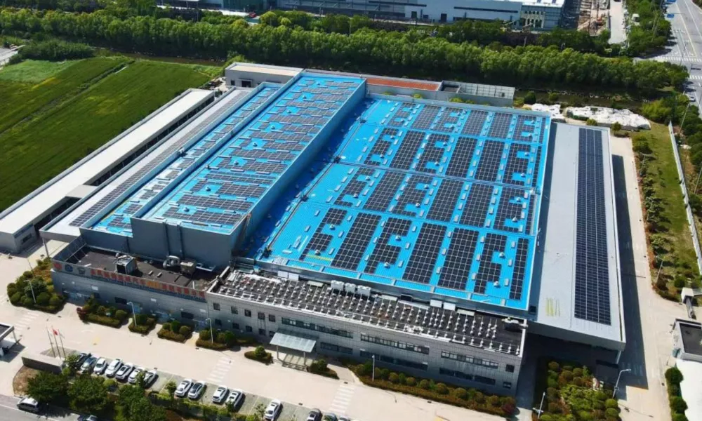 东风延锋盐城1.28MW